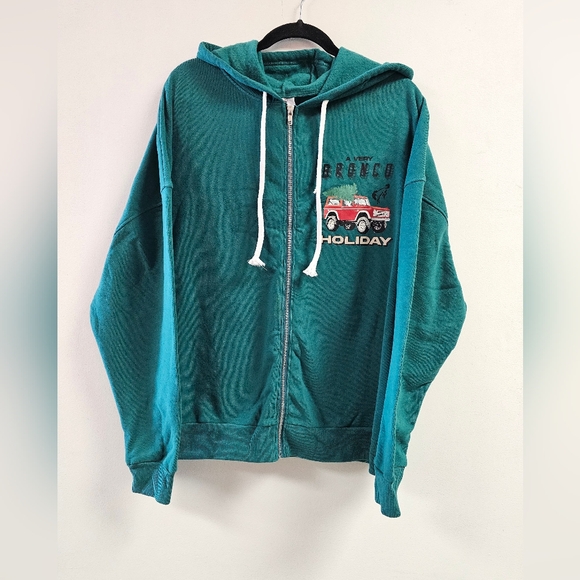 Women's Ford Bronco Zip-up Graphic Hoodie - Picture 2 of 8